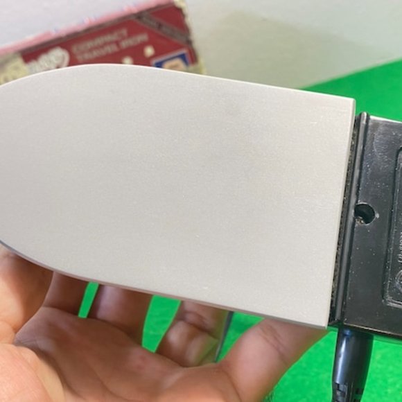 Vintage Image Travel Iron Dual Volt - Vintage Ironing Machine - Travel Iron w Fo - Picture 5 of 10